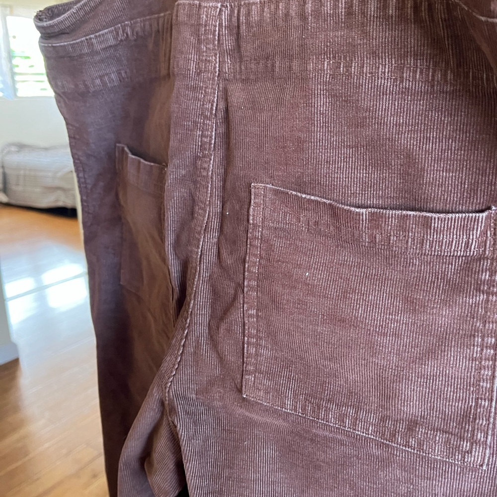 Aerie corduroy overalls